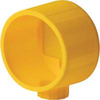 Botte de protection en caoutchouc jaune pour jauges de pression num&eacute;riques Baker Cantin et fils