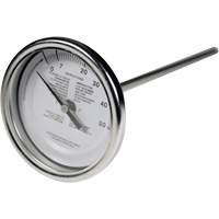 Thermom&egrave;tre &agrave; tige sirop d'&eacute;rable 5", Contact, Analogique Cantin et fils