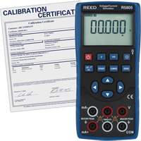 Simulateur de tension/courant avec certificat de traçabilit&eacute; Cantin et fils