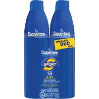 Sport&reg; Water Resistant Sunscreen, SPF 30, Aerosol Cantin et fils