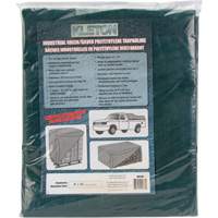 Tarp, Heavy-Duty, Green, 8' x 6' x 9 mils Cantin et fils