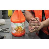 Orange Hand Cleaner, Pumice, 3.6 L, Jug, Orange Cantin et fils