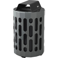 2020 Stingray Waste Receptacles, Metal, 42 US gal. Cantin et fils