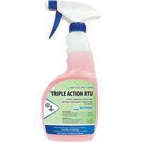 Triple Action - Cleaner, Degreaser, and Disinfectant, 750 ml, Trigger Bottle Cantin et fils