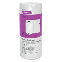 Rouleau d'essuie-tout de cuisine Pro Select, 2 Pli, 85 Feuilles/rouleau, 8" la, 11" lo Cantin et fils