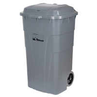Roll Out Garbage Bin, Polyethylene, 65 US gal. Cantin et fils