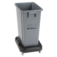 Recycling & Garbage Bin, Plastic, 16 US gal. Cantin et fils