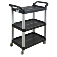 Chariot utilitaire, 3 tiers, 16-3/4" x 37" x 33-1/2", Capacit&eacute; 250 lb Cantin et fils