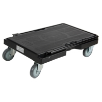 Chariot, 31-3/4" lo x 20-1/2" la, 500 lb cap, Roues Caoutchouc Cantin et fils