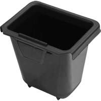 Contenant &agrave; d&eacute;chets, De bureau, Poly&eacute;thyl&egrave;ne, 4-1/4 pintes US Cantin et fils