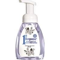 1st Response&reg; Sanitary Hand Foam, Liquid, 250 ml, Pump Bottle, Unscented Cantin et fils