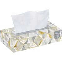 Papier-mouchoir Kleenex - &eacute;tui pratique, 2 pli, 7,8" lo x 8,3" la, 125 feuilles/boîte Cantin et fils