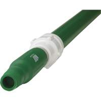 Deck Scrub Handle, Brush/Pad Holder, Green, Telescopic, 62"-113" L Cantin et fils