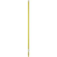 Manche de brosse pour plateforme, Brosse/Support &agrave; tampon, Jaune, T&eacute;lescopique, 62"-113" lo Cantin et fils