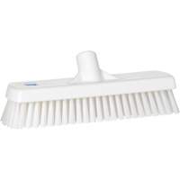 Brosse &agrave; r&eacute;curer pour planchers et murs, Crins Ferme, 12", Polyester, Blanc Cantin et fils
