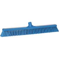 Balai-brosse &agrave; soies combin&eacute;es, Crins Cors&eacute;/Fin, 24", Polyester, Bleu Cantin et fils