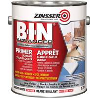 B-I-N&reg; Advanced Synthetic Shellac Based Primer, 3.78 L, Gallon, Tintable Bright White Cantin et fils