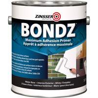 Bondz&reg; Maximum Adhesion Primer, 3.78 L, Gallon, White Cantin et fils