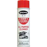 Crazy Clean&reg; All Purpose Cleaner, 20 oz., Aerosol Can Cantin et fils