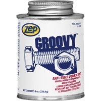 Groovy Lubricant & Anti-Seize, 8 oz., Brush Top Can, 2100°F (1100°C) Max. Temp Cantin et fils