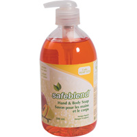 Hand & Body Soap, 500 ml, Mango & Papaya, Bottle Cantin et fils