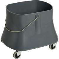 Seau pour vadrouille Champ, Capacit&eacute; de 10 gal. US (40 pintes), Gris Cantin et fils