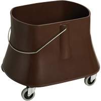 Seau pour vadrouille Champ, Capacit&eacute; de 10 gal. US (40 pintes), Brun Cantin et fils