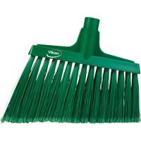 T&ecirc;te de balai oblique, Crins &agrave; bout ouvrant, 11-1/2", Polyester, Vert Cantin et fils