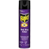 Insecticide pour punaises de lit Raid, 350 g, Canette a&eacute;rosol, &agrave; base de solvant Cantin et fils