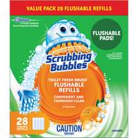 Recharge de tampons pour la brosse pour cuvettes Scrubbing Bubbles Fresh Brush, Recharge Cantin et fils