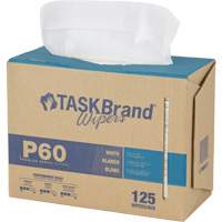 Chiffons de premi&egrave;re qualit&eacute; P60 TaskBrand, Tout usage, 16-3/4" lo x 8-1/4" la Cantin et fils