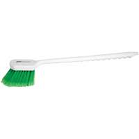 Brosse &agrave; recoins &agrave; manche long, 20" l, Soies PVC, Vert Cantin et fils