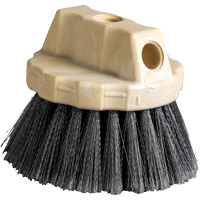 Brosse pour fen&ecirc;tres &agrave; soies fleur&eacute;es, 5" l, Soies Polypropyl&egrave;ne, Gris Cantin et fils