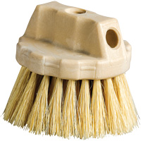 Brosse de nettoyage ronde, 5" l, Soies Tampico, Beige Cantin et fils