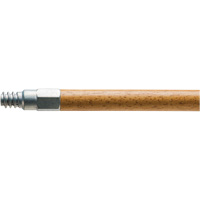 Manche en bois avec embout en m&eacute;tal, Bois, Pointe Filetage ACME, 1-1/8" dia, 60" lo Cantin et fils