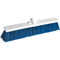 Balai-brosse pour le service alimentaire, Crins Moyen, 18", Polypropyl&egrave;ne, Blanc Cantin et fils
