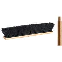 Balai-brosse avec manche, 18", Moyen, Soies Tampico Cantin et fils