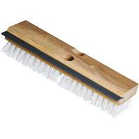 Brosse &agrave; r&eacute;curer utilitaire avec raclette, 11" l, Soies Polypropyl&egrave;ne, Blanc Cantin et fils