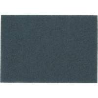 Floor Pad, 14" x 20", Cleaning/Scrubbing, Blue Cantin et fils