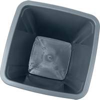 Garbage Can, Plastic, 26 US gal. Cantin et fils