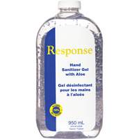Response&reg; Hand Sanitizer Gel with Aloe, 950 ml, Refill, 70% Alcohol Cantin et fils
