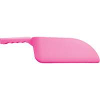 Large Hand Scoop, Plastic, Pink, 82 oz. Cantin et fils