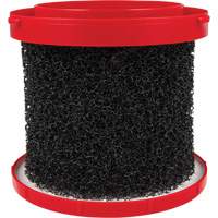 Wet Vacuum Filter, Foam, Fits 1.6 - 2.5 US gal. Cantin et fils