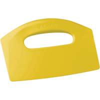 Bench Scraper, Yellow, 5" W x 8" L Cantin et fils