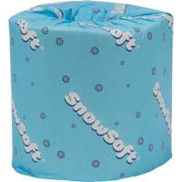 Papier hygi&eacute;nique de premi&egrave;re qualit&eacute; Snow Soft, 2 Pli, 420 Feuilles/Rouleu, Longueur 122', Blanc Cantin et fils