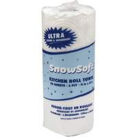 Essuie-tout pour cuisines de premi&egrave;re qualit&eacute; Snow Soft, 2 Pli, 70 Feuilles/rouleau, 8" la, 11" lo Cantin et fils