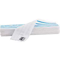 Tampon vadrouille jetable, Style Boucles et crochets, Microfibre, 18" lo x 4" la Cantin et fils