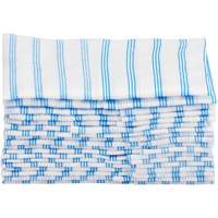 Chiffons jetables, Microfibre, Bleu/Blanc Cantin et fils