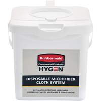 Seau de chargement pour chiffons microfibres, Blanc Cantin et fils