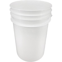 Heavy-Duty Pail, Plastic, 6 gal. Cantin et fils